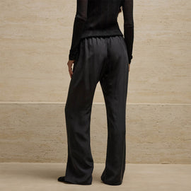 Washed Silk Relaxed Pant in Washed Black | James Perse Los Angeles