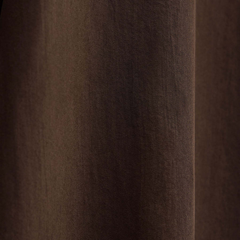 Washed Silk Patch Shirt in Washed Brown | James Perse Los Angeles