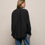 Washed Silk Patch Shirt in Washed Black | James Perse Los Angeles