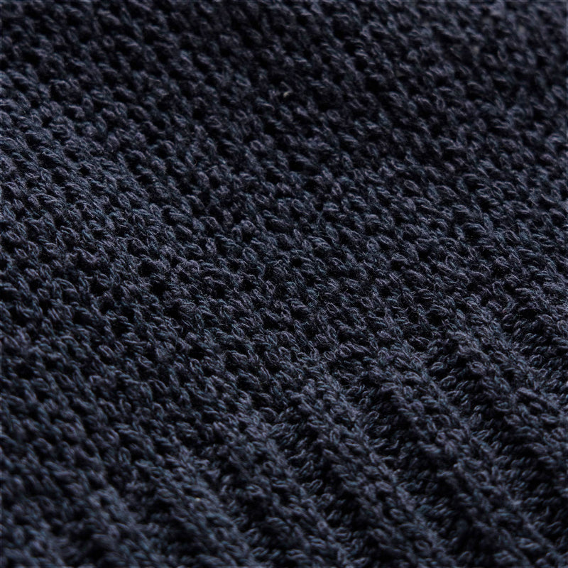 East Cape Silk Linen Quarter Zip in Navy | James Perse Los Angeles