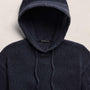 East Cape Silk Linen Hooded Sweater in Navy | James Perse Los Angeles