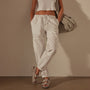 Stretch Poplin Cargo Pant in White | James Perse Los Angeles
