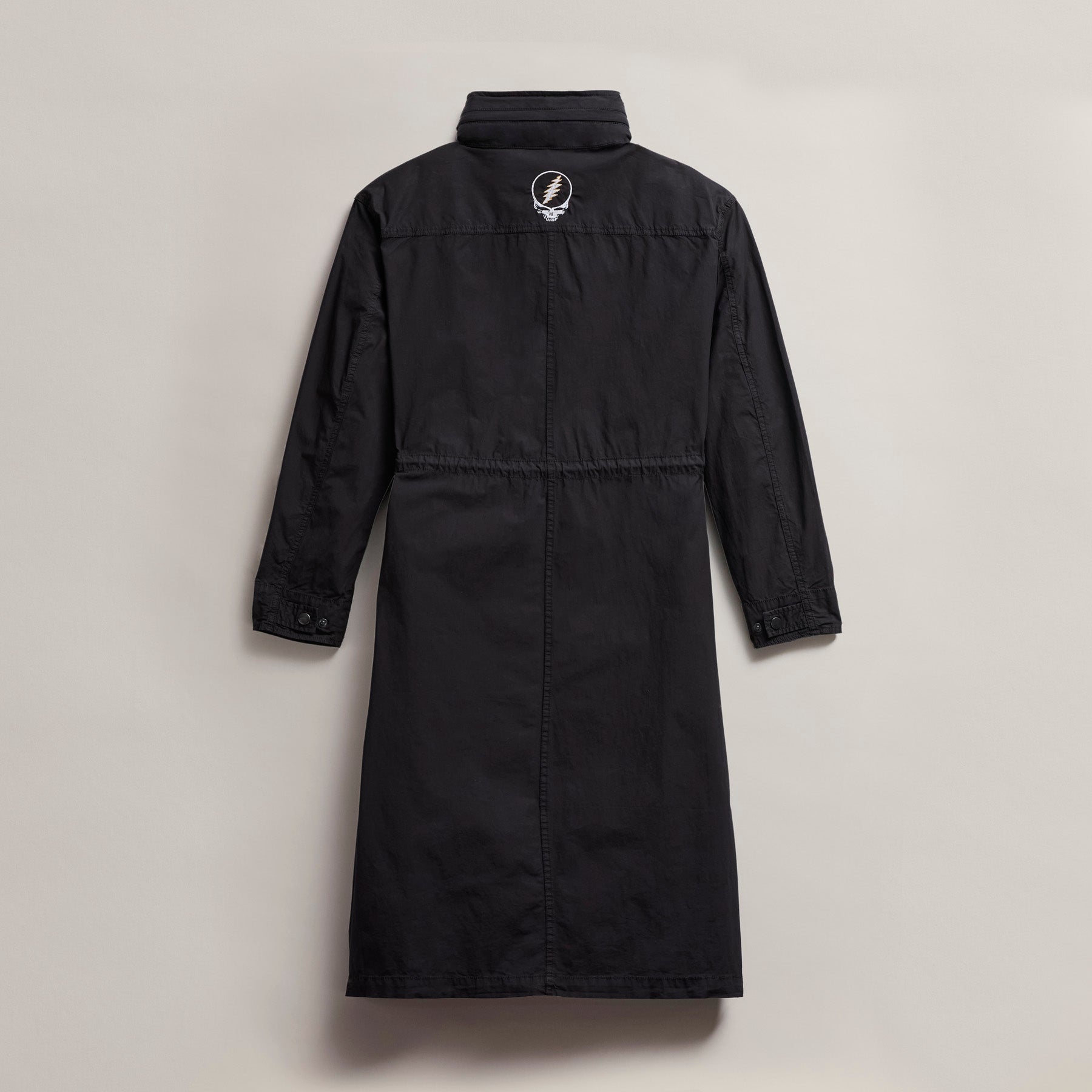 Women's Grateful Dead Lightweight Parka in Black | James Perse Los Angeles