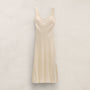 Silk Twill Tank Dress in Ivory | James Perse Los Angeles