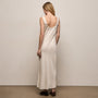 Silk Twill Tank Dress in Ivory | James Perse Los Angeles