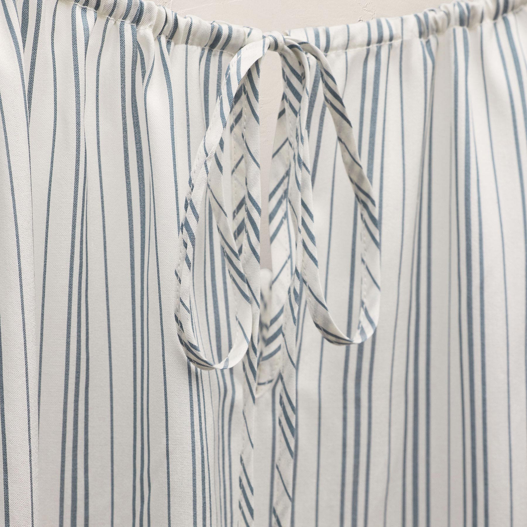 Silk Stripe Strappy Tie Dress in Pacific Stripe | James Perse Los Angeles