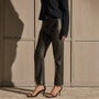 Leather Pant - Black | James Perse Los Angeles