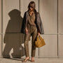 Leather Pant - Kelp | James Perse Los Angeles