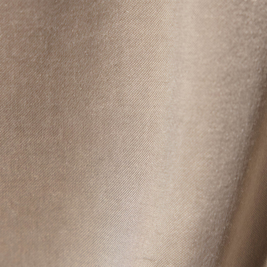 Satin Oversized Shirt in Putty Pigment | James Perse Los Angeles