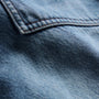 Wide Leg Ultility Jean in Mid Blue Wash | James Perse Los Angeles