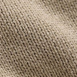 Baja Tie Front Cardigan in Natural/Tobacco | James Perse Los Angeles
