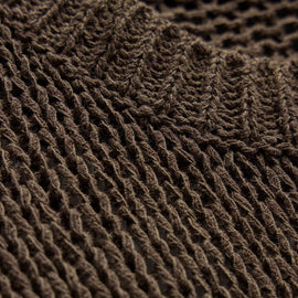 Oversized Cotton Linen Beach Sweater in Storm | James Perse Los Angeles