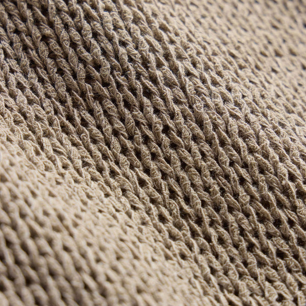 Cotton Linen Sweater Tank - Overcast