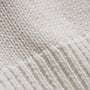 Cotton Linen V Neck Boxy Sweater In Off White | James Perse Los Angeles