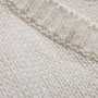 Cotton Linen V Neck Boxy Sweater In Off White | James Perse Los Angeles