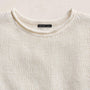 Cotton Linen Pullover Sweater In Off White | James Perse Los Angeles