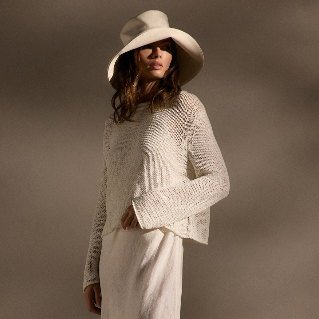 Cotton Linen Pullover Sweater from James Perse - $325