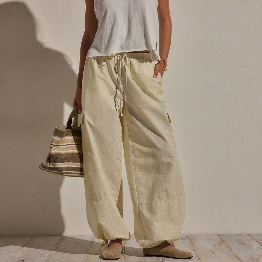Parachute Cargo Pants in Ecru | James Perse Los Angeles