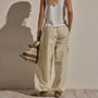 Parachute Cargo Pants in Ecru | James Perse Los Angeles