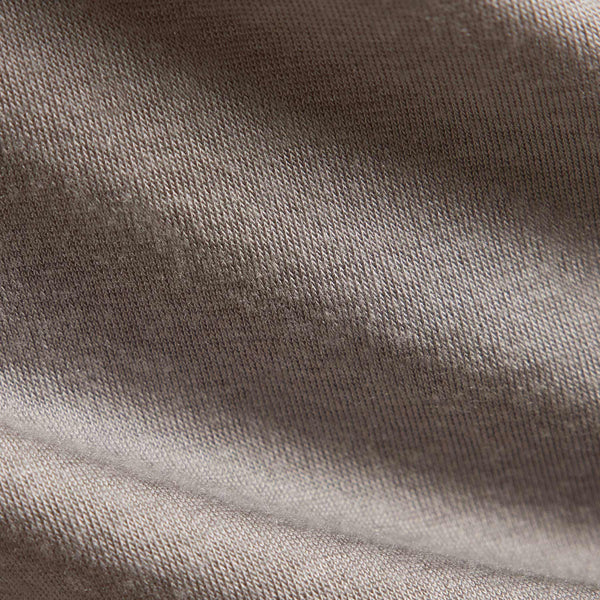 Tencel Cashmere Open Polo in Dapple | James Perse Los Angeles