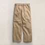 Fine Cotton Twill Crop Pant In Light Khaki | James Perse Los Angeles