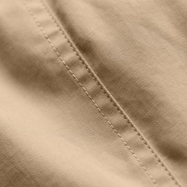 Fine Cotton Twill Crop Pant In Light Khaki | James Perse Los Angeles