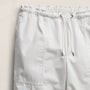 Fine Cotton Twill Crop Pant In White | James Perse Los Angeles