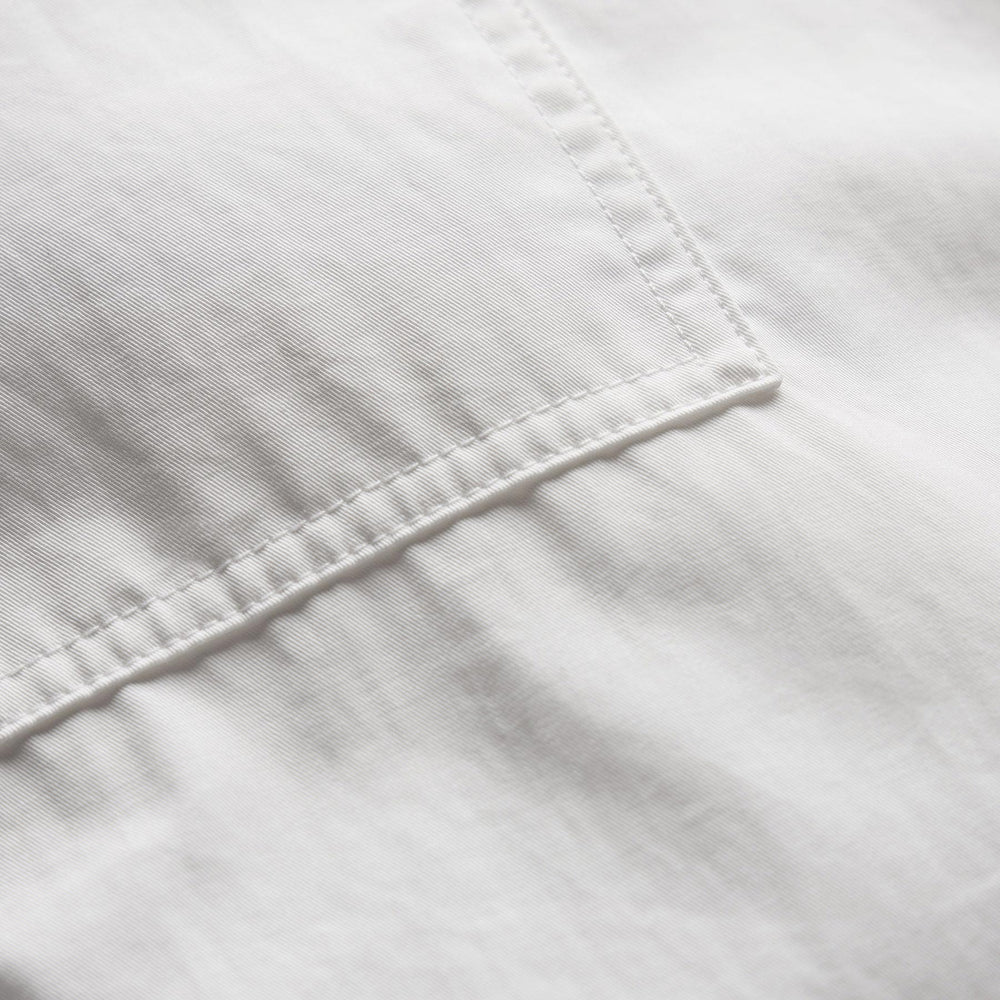 Fine Cotton Twill Crop Pant In White | James Perse Los Angeles