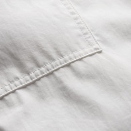Fine Cotton Twill Crop Pant In White | James Perse Los Angeles