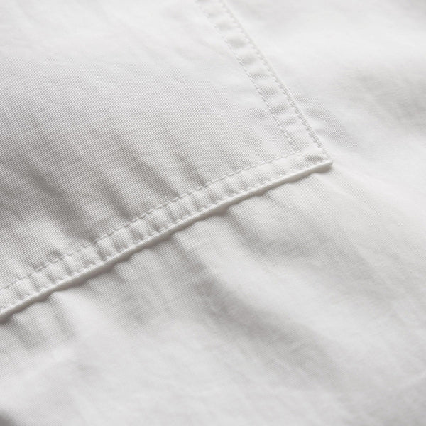 Fine Cotton Twill Crop Pant In White | James Perse Los Angeles