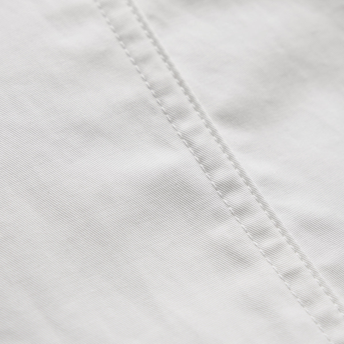 Fine Cotton Twill Crop Pant In White | James Perse Los Angeles