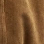 Suede Funnel Neck Jacket in Dark Sand | James Perse Los Angeles