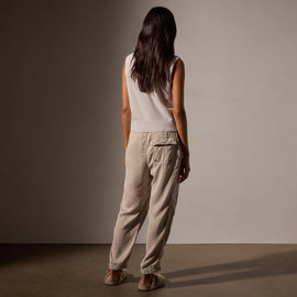 Tencel Sateen Flight Pant in Faint | James Perse Los Angeles
