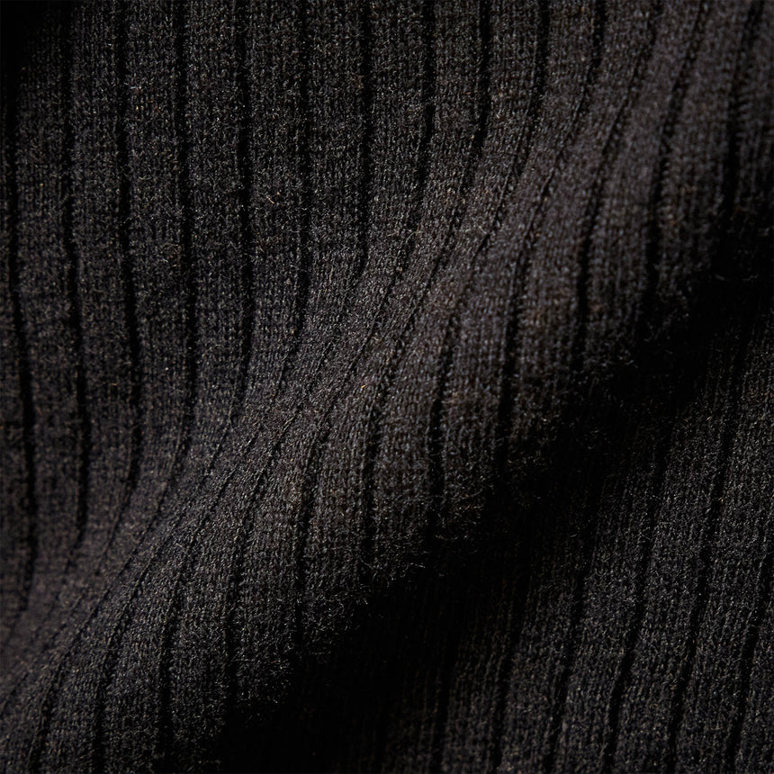 Cotton Cashmere Tank Dress in Black | James Perse Los Angeles