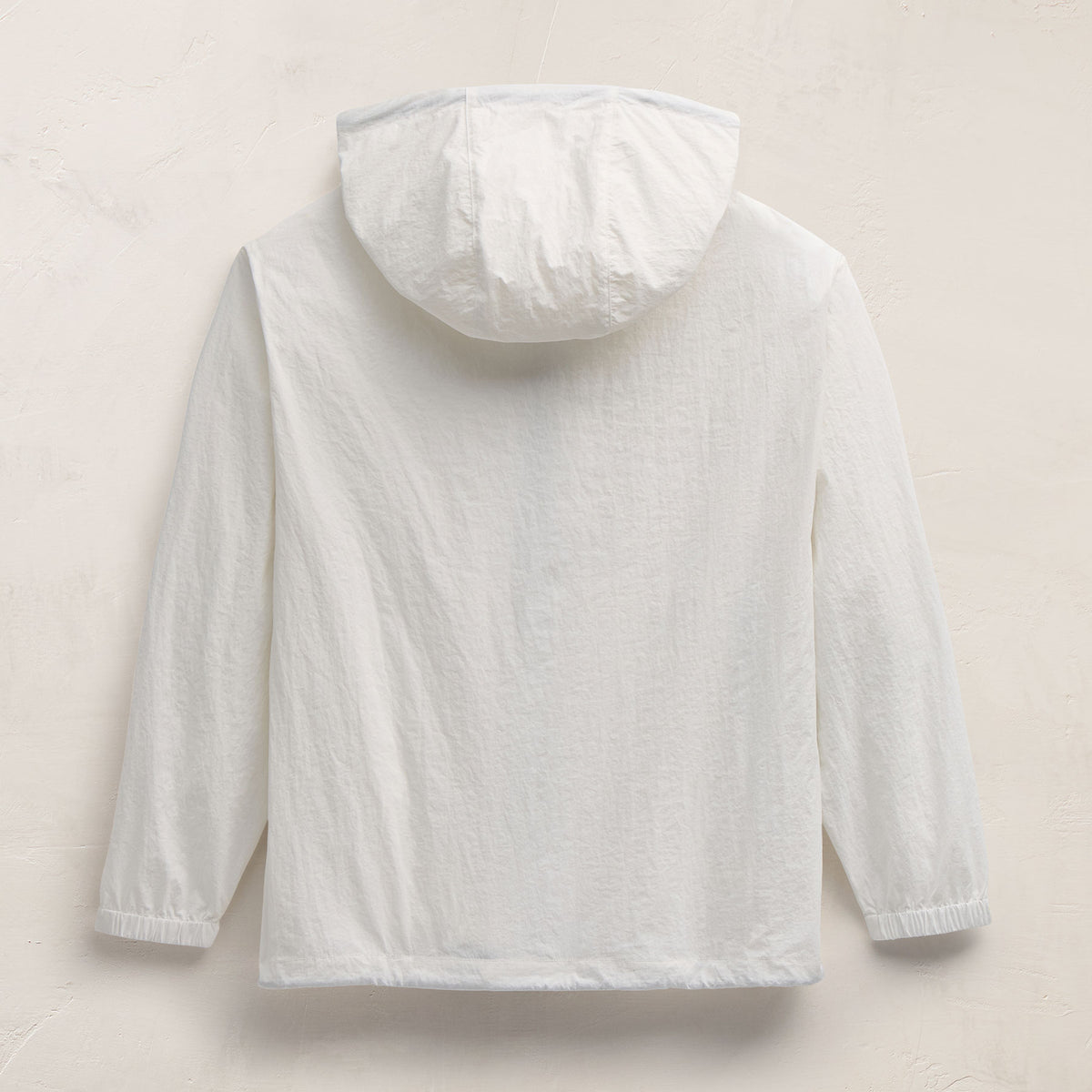 Txtrd Water Rplnt Nylon Jacket in White | James Perse Los Angeles