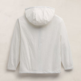 Txtrd Water Rplnt Nylon Jacket in White | James Perse Los Angeles