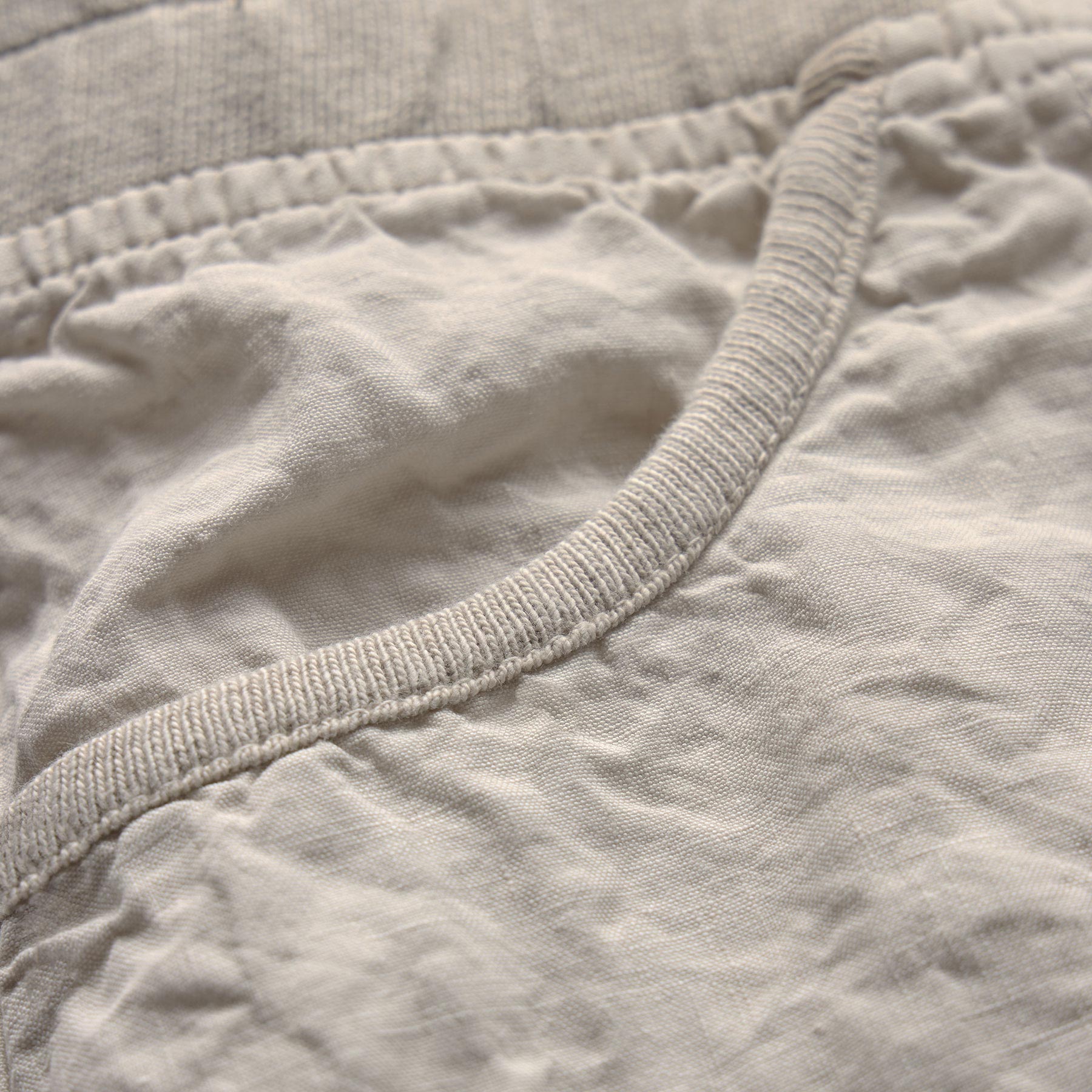 Linen Utility Mini Skirt - Salt Pigment