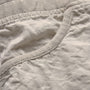 Linen Utility Mini Skirt - Salt Pigment