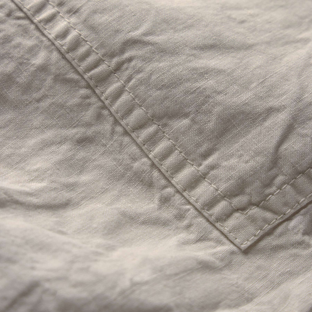 Linen Utility Mini Skirt - Salt Pigment