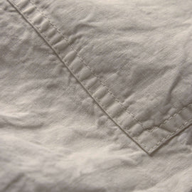 Linen Utility Mini Skirt - Salt Pigment