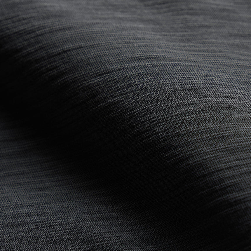 Sheer Slub Crew Neck Tee - Blue Noir