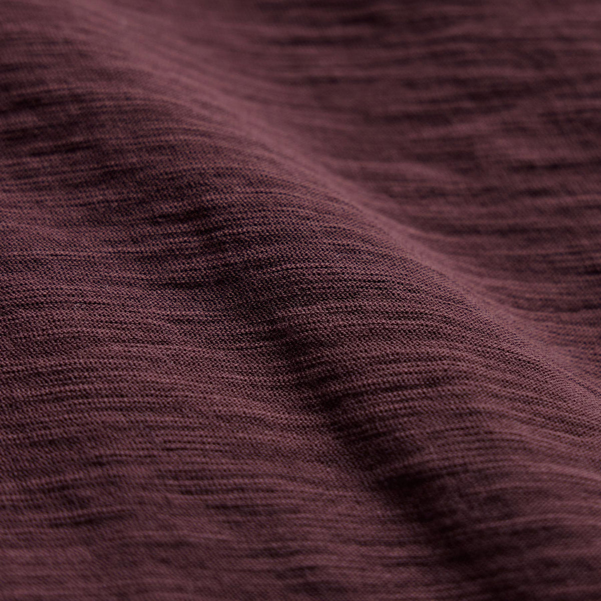 Sheer Slub Crew Neck Tee in Dark Plum | James Perse Los Angeles