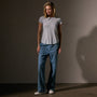 Sheer Slub Crew Neck Tee in Grey Glacier | James Perse Los Angeles