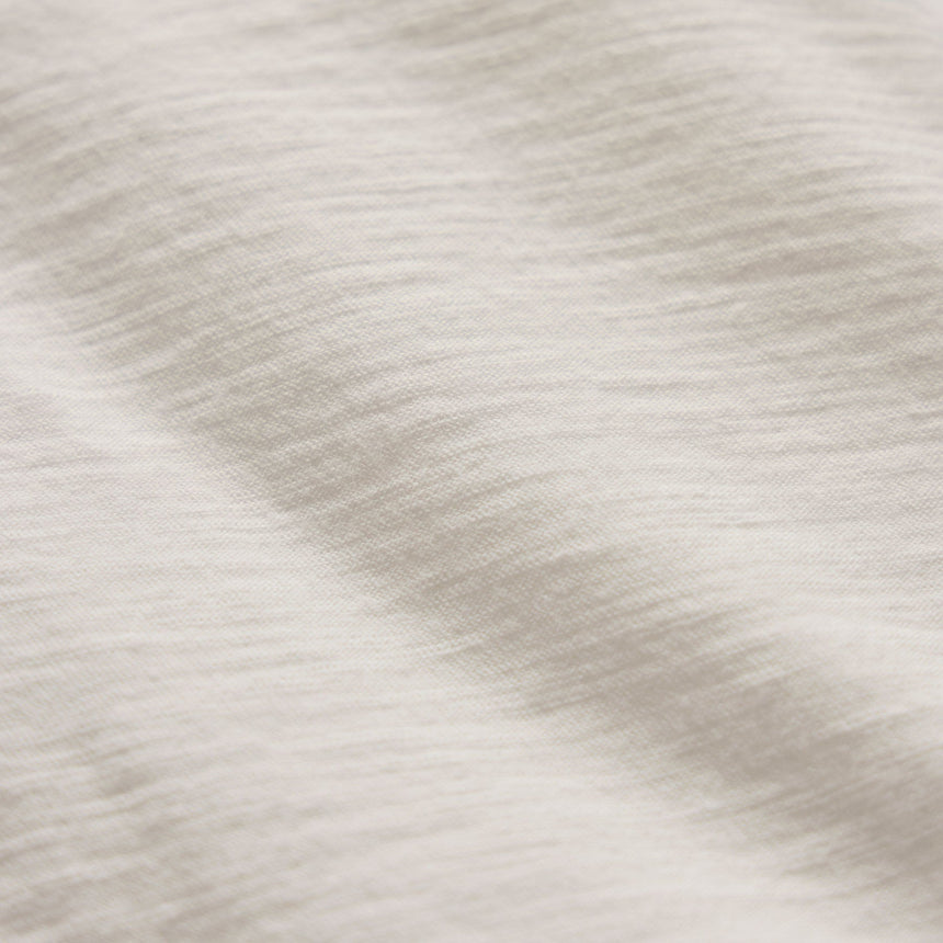 Sheer Slub Crew Neck Tee in Off White | James Perse Los Angeles