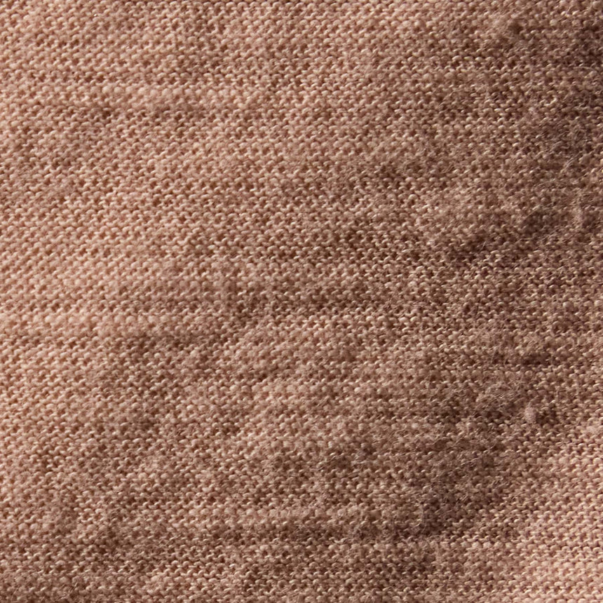 Sheer Slub Crew Neck Tee  in Rose Nude | James Perse Los Angeles