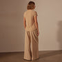 Sheer Slub Crew Neck Tee in Sand Dune | James Perse Los Angeles