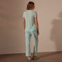 Sheer Slub Crew Neck Tee in Taffy Pigment | James Perse Los Angeles