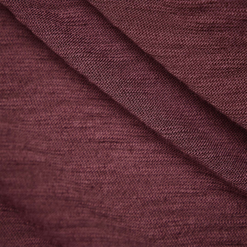 Sheer Slub Long Sleeve Crew in Cordova | James Perse Los Angeles