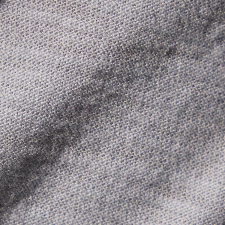 Sheer Slub Long Sleeve Crew in Grey Glacier | James Perse Los Angeles