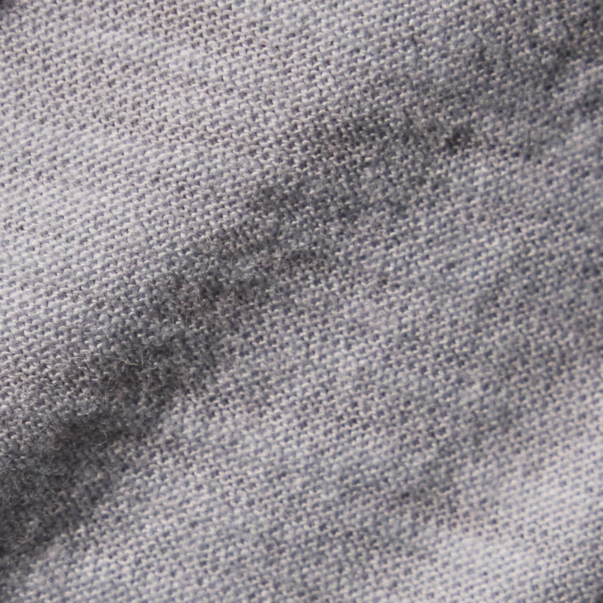 Sheer Slub Long Sleeve Crew in Grey Glacier | James Perse Los Angeles